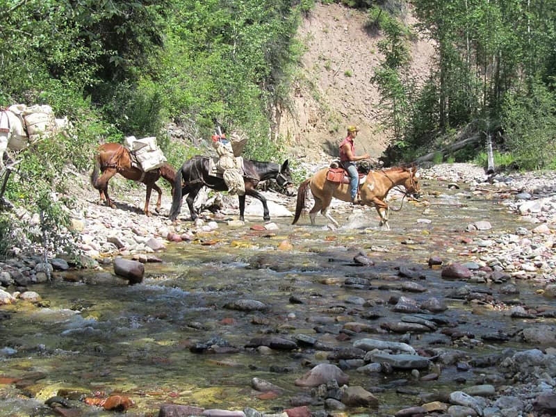 Bob Marshall Wilderness Float Trip lodge photo