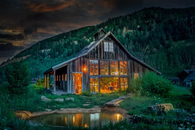 Dunton Hot Springs lodge photo
