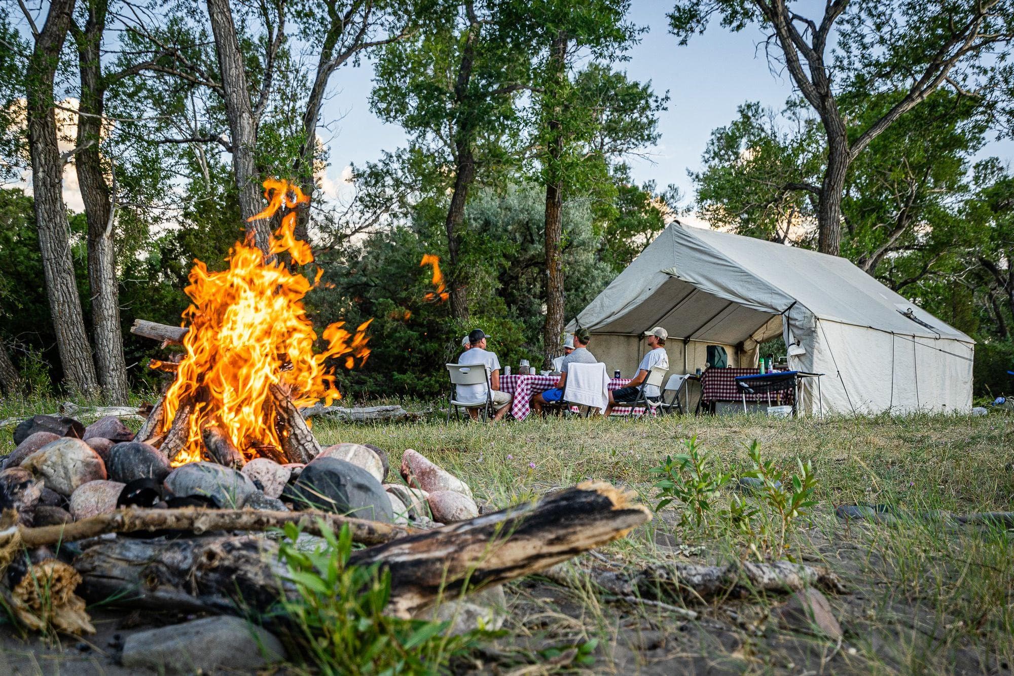 Montana River Camp Trip lodge photo
