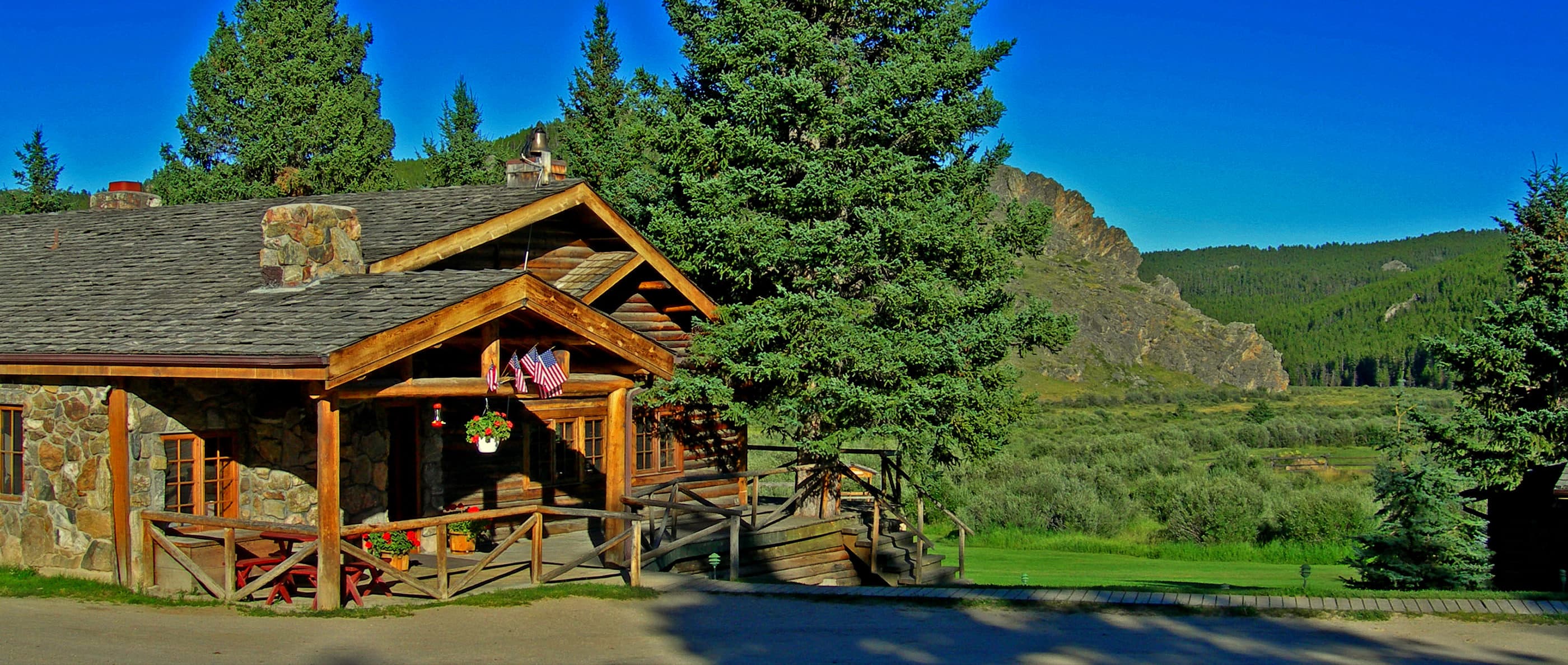 Paradise Guest Ranch lodge photo